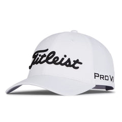 Titleist Tour Performance Staff Cap - White / Black