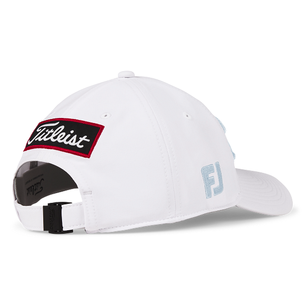 Titleist Women's Tour Performance Cap - White / Bluebird