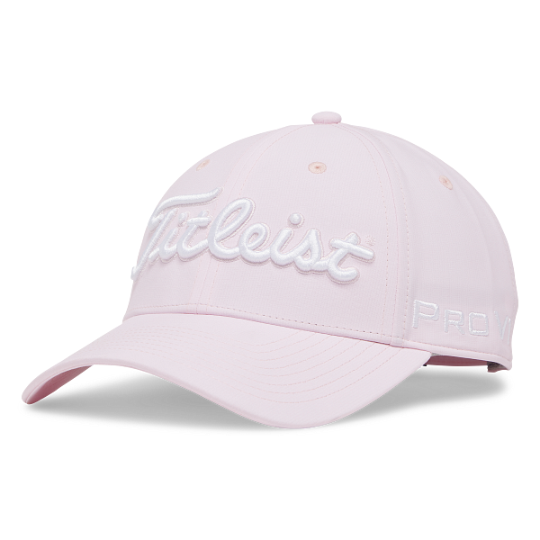 Titleist Women's Tour Performance Cap - Pale Pink / White
