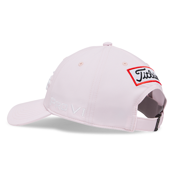 Titleist Women's Tour Performance Cap - Pale Pink / White