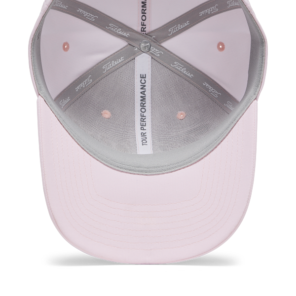 Titleist Women's Tour Performance Cap - Pale Pink / White