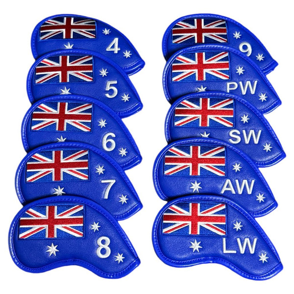 Iron Cover Set _ Australian Flag (10 Piece)