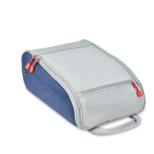 FootJoy Deluxe Shoe Bag - Grey / Navy