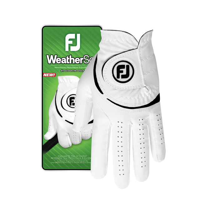 FJ Weathersof Golf Glove - with Custom Ball Marker