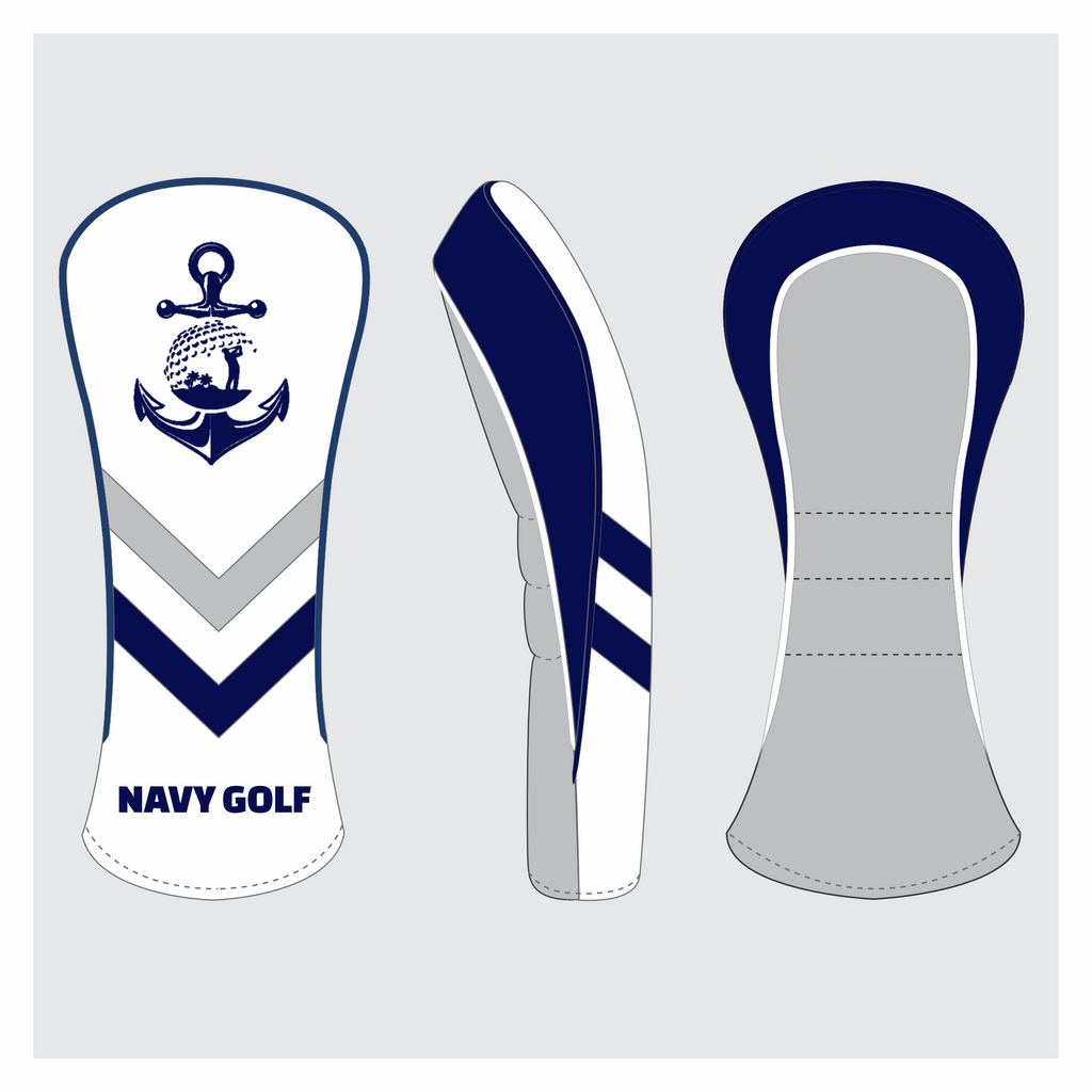 Nth QLD Navy Golf Team - Custom Head Cover - The Back Nine