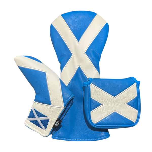 Scottish Flag Headcover Twin Pack
