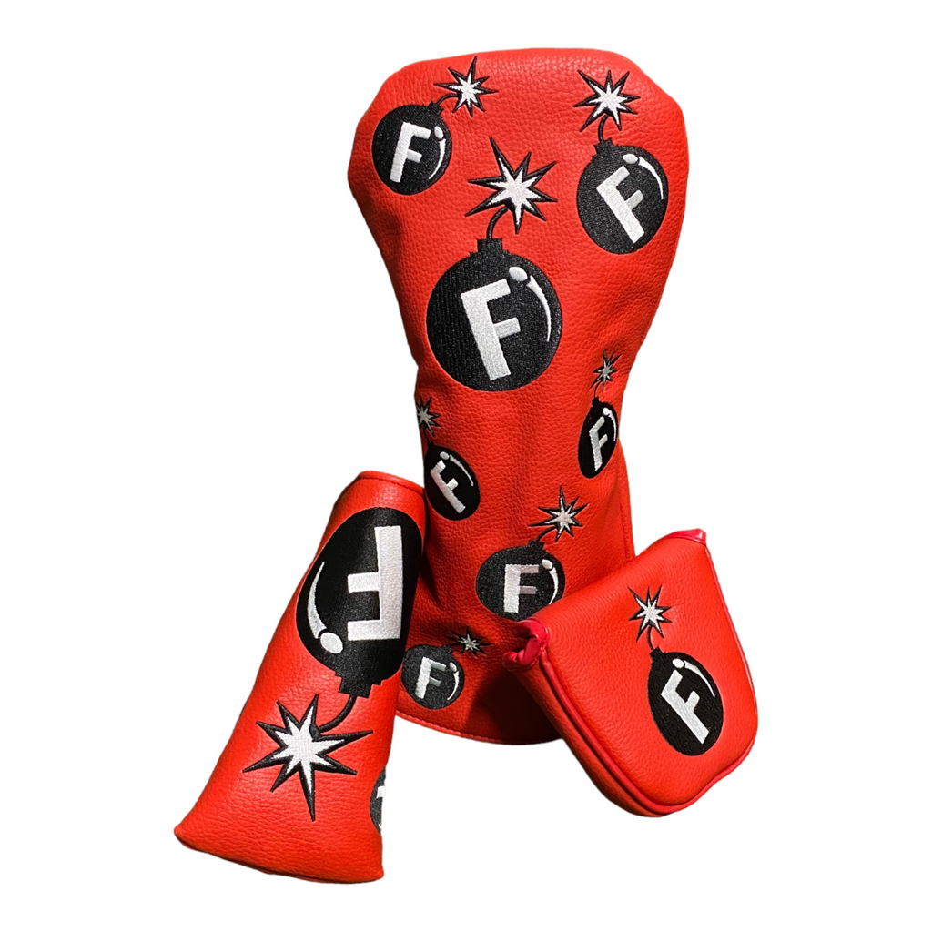 F-Bomb Driver & Putter Cover Twin Pack - The Back Nine