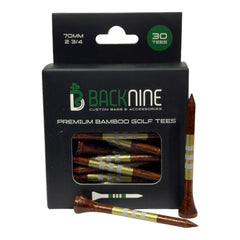 Sustainable Striped Bamboo Golf Tee - Casino