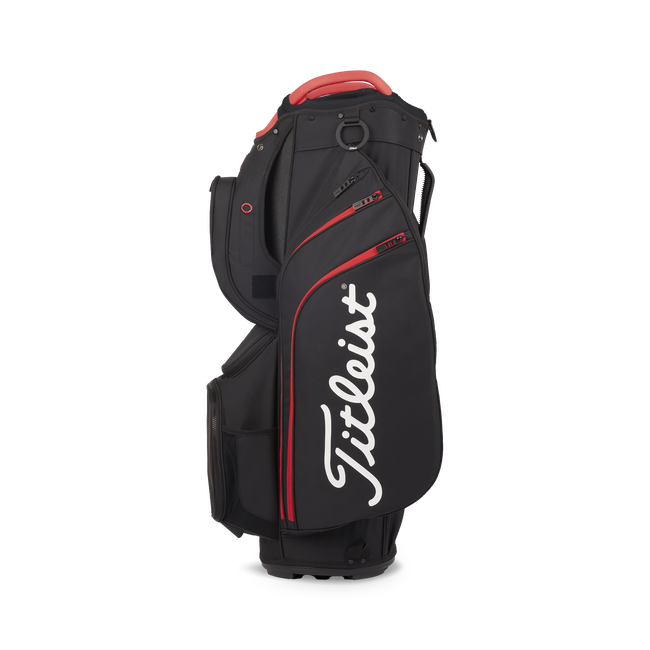 Titleist Cart 15 Golf Bag - Black / Red