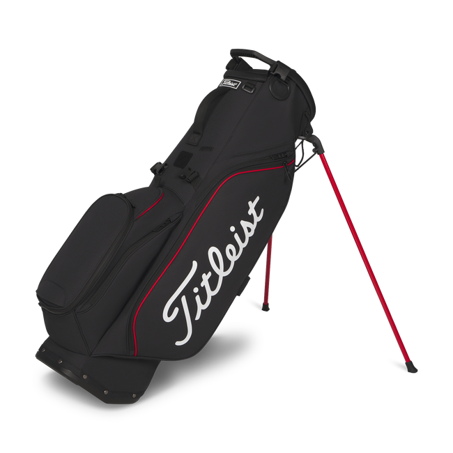 Titleist Players S5 Stand Bag - Black / Red / White