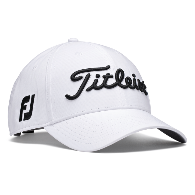 Titleist Tour Performance Staff Cap - White / Black