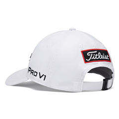 Titleist Tour Performance Staff Cap - White / Black
