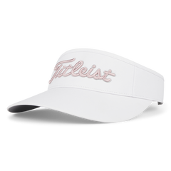 Titleist Women's Sundrop Visor - White / Soft Pink / Marble