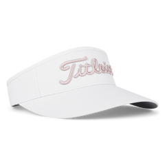 Titleist Women's Sundrop Visor - White / Soft Pink / Marble