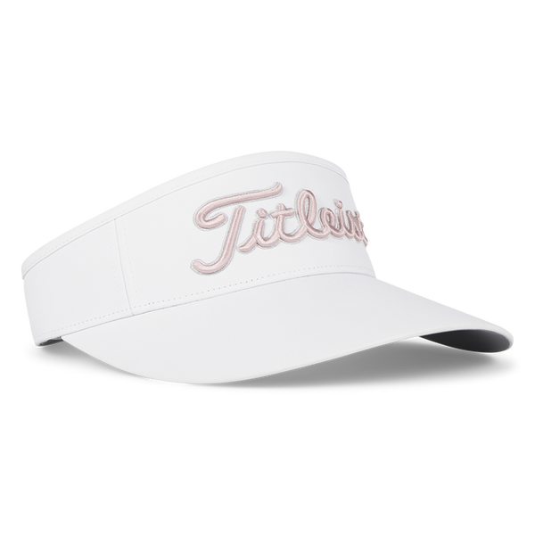 Titleist Women's Sundrop Visor - White / Soft Pink / Marble