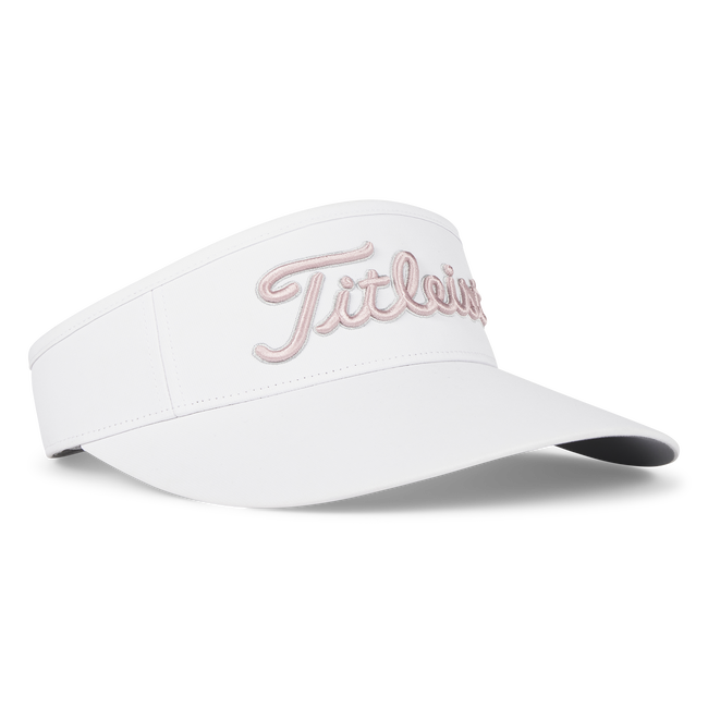 Titleist Women's Sundrop Visor - White / Soft Pink / Marble
