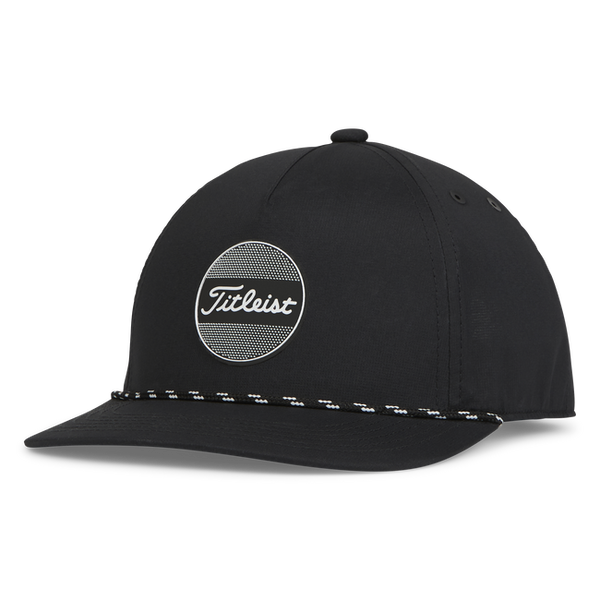 Titleist Boardwalk Rope Cap - Black / White