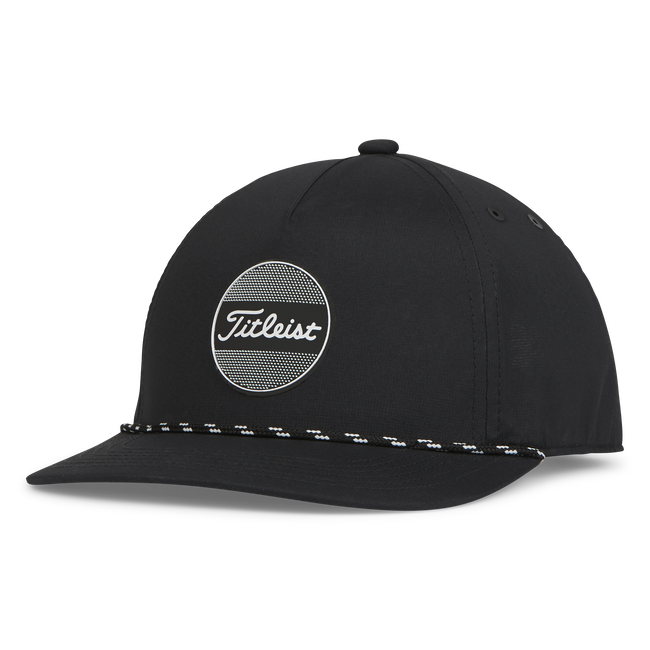 Titleist Boardwalk Rope Cap - Black / White
