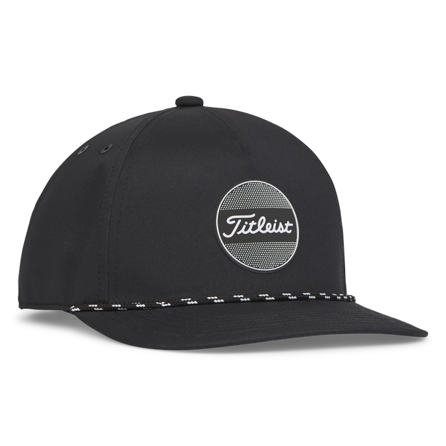 Titleist Boardwalk Rope Cap - Black / White