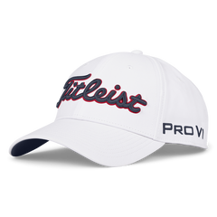 Titleist Tour Performance Cap - White / Navy / Red
