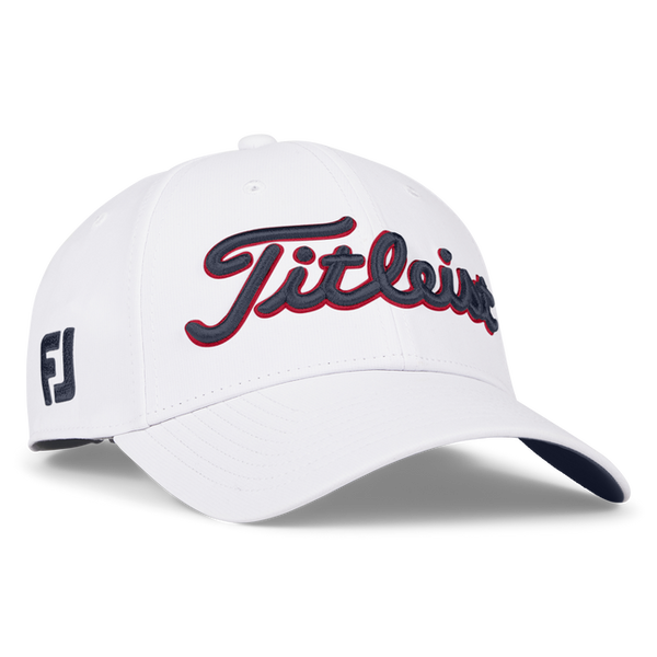 Titleist Tour Performance Cap - White / Navy / Red