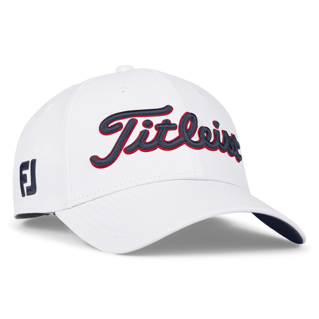 Titleist Tour Performance Cap - White / Navy / Red