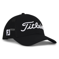 Titleist Tour Performance Mesh Cap - Black / White