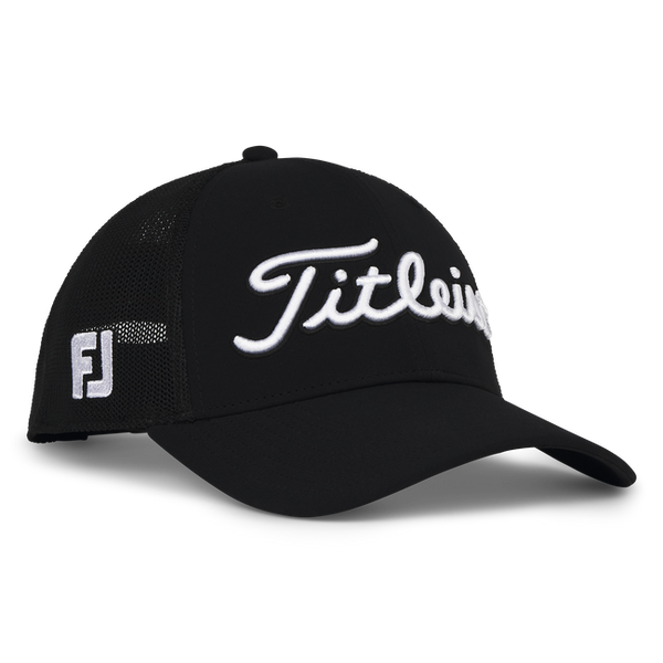 Titleist Tour Performance Mesh Cap - Black / White