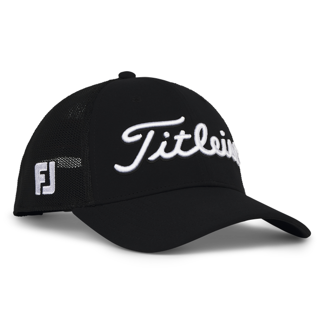 Titleist Tour Performance Mesh Cap - Black / White