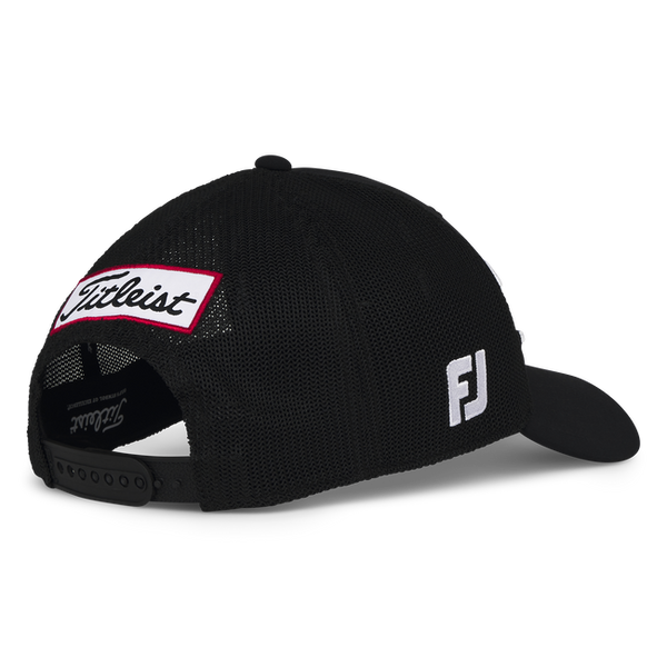Titleist Tour Performance Mesh Cap - Black / White