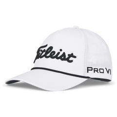 Titleist Tour Rope Cap - White / Black