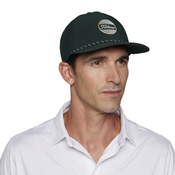 Titleist Tee Time Boardwalk Rope Cap - Pine / White