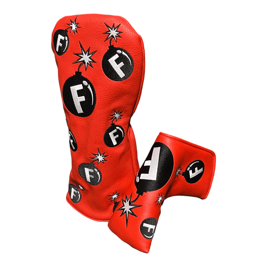 F-Bomb Driver & Putter Cover Twin Pack - The Back Nine Online
