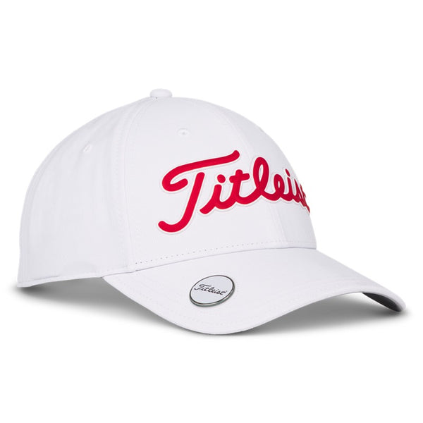 Titleist Custom Ball Marker Cap - White / Red