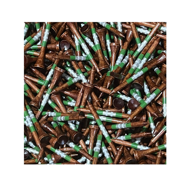 Sustainable Striped Bamboo Golf Tee - The Back Nine Online