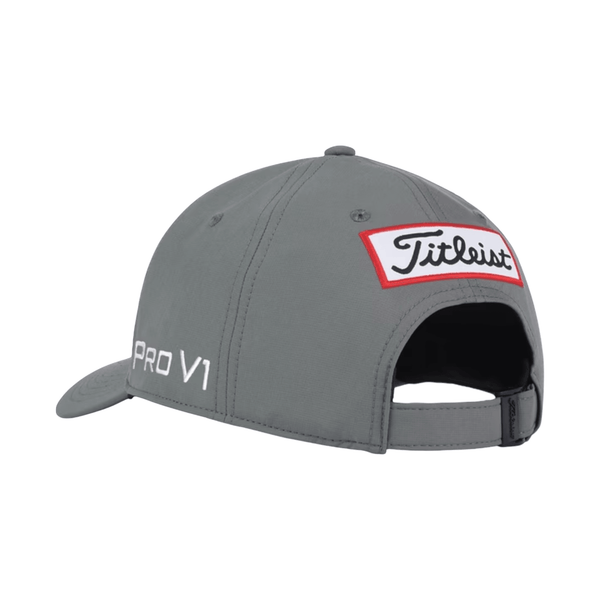 Titleist Tour Performance Staff Cap - Grey - The Back Nine Online