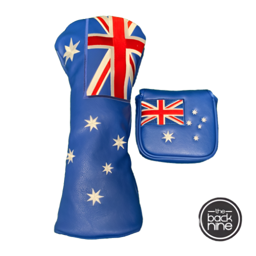 Australian Flag - Driver & Putter Cover Twin Pack - The Back Nine Online
