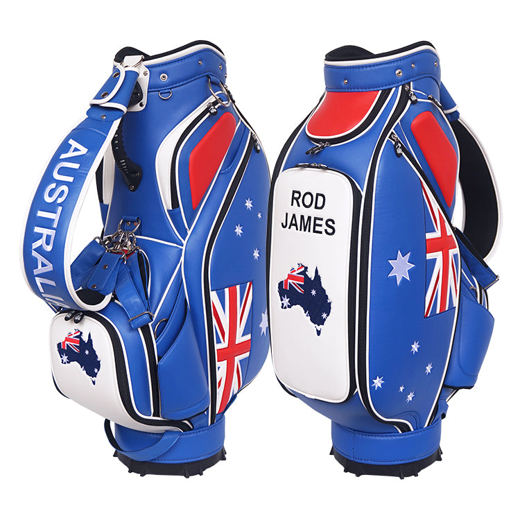 Australian Flag Staff Bag - Championship The Back Nine Online - Custom HeadCovers & Custom Golf Bags