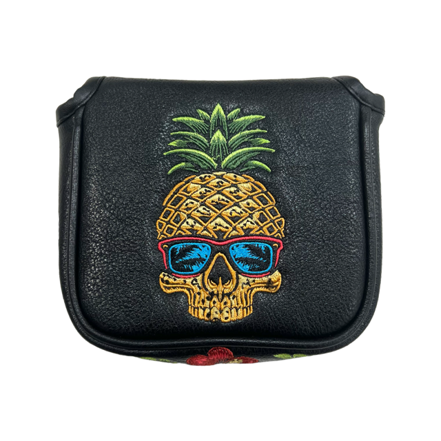 Pineapple Skull Mallet Putter Cover - The Back Nine