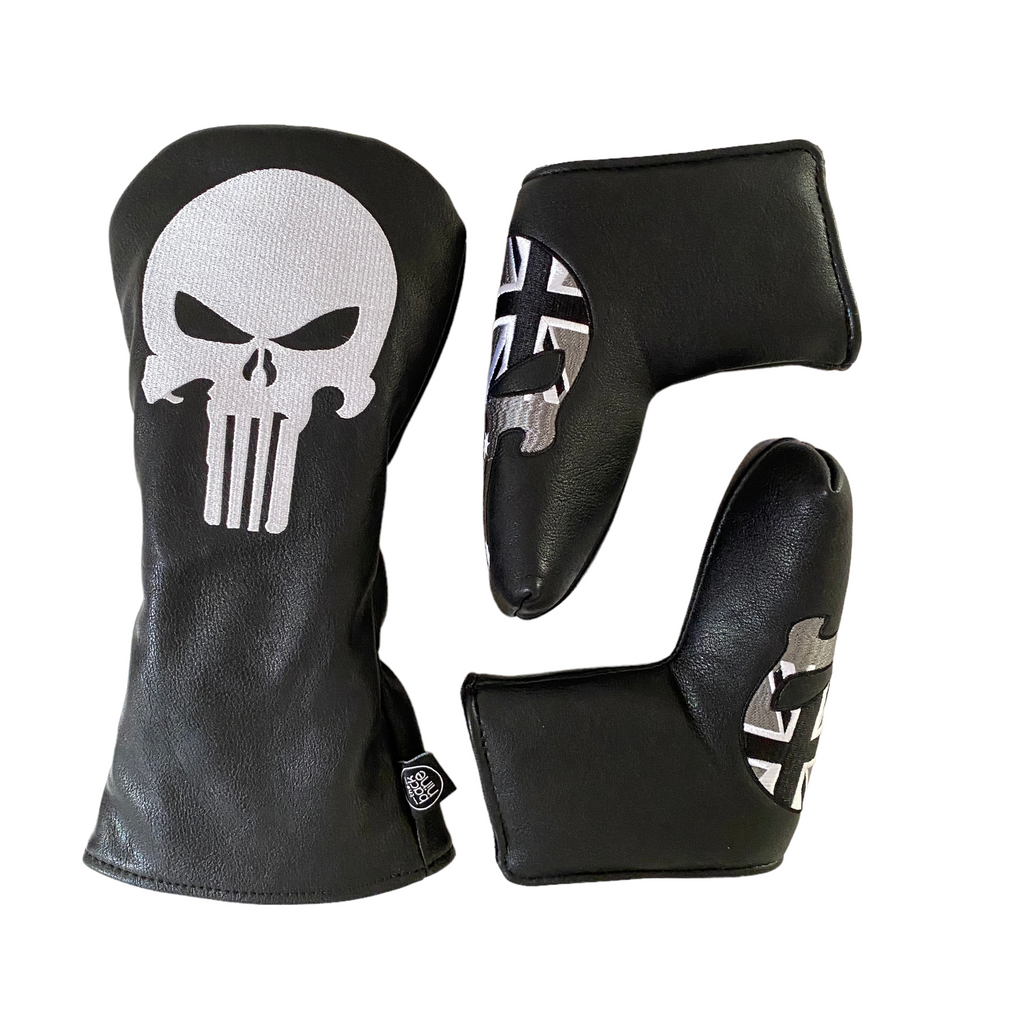 Punisher Driver & Blade Putter Cover Twin Pack - The Back Nine