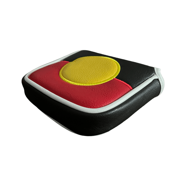 Aboriginal Flag Mallet Putter Cover - The Back Nine Online