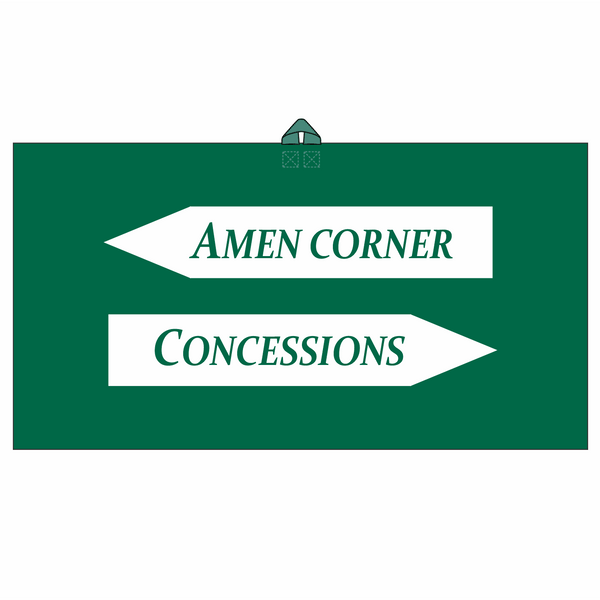 Amen Corner Golf Towel - In Stock - The Back Nine Online