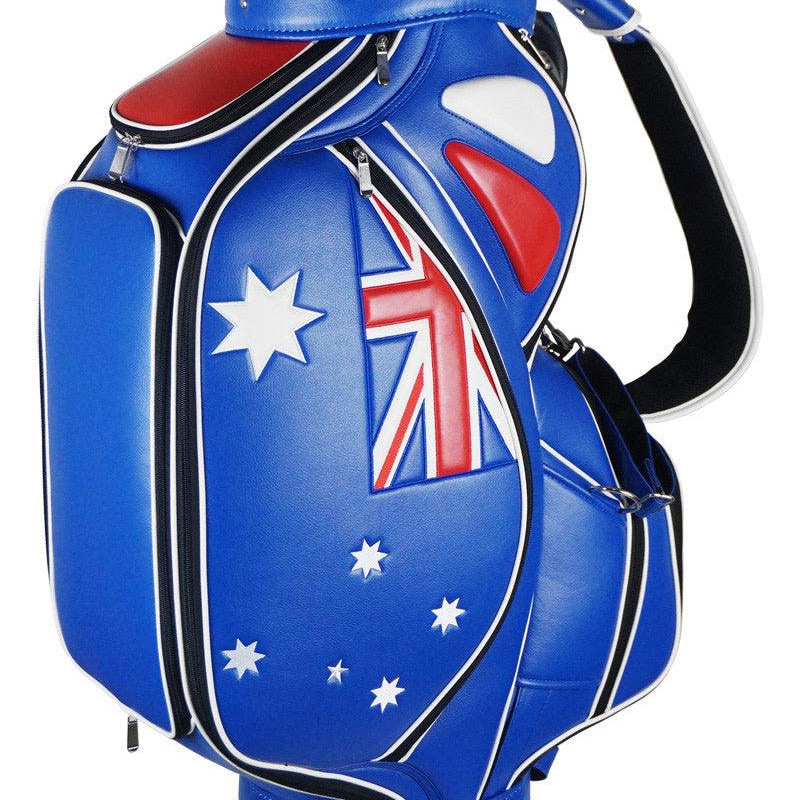 Australian Flag Tournament Staff Bag - The Back Nine Online
