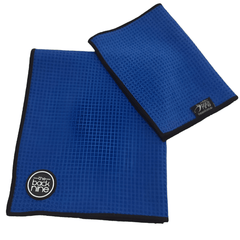 Caddy Tour Towel + Bonus Towel - Royal - The Back Nine Online