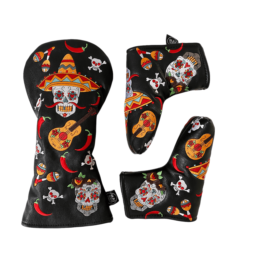 Chilli Skull Driver & Blade Putter Cover Twin Pack - The Back Nine Online