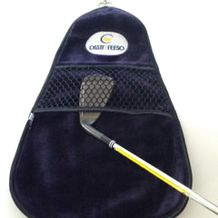 Clean Swing Golf Towel with Mesh Cleaning Pocket - The Back Nine Online
