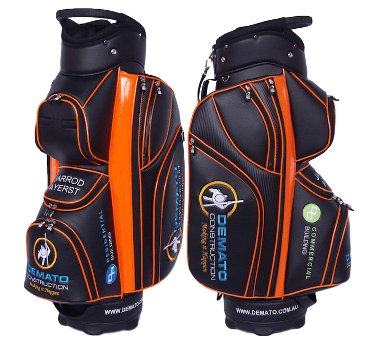 Golf Bag Customization Examples Personalised Golf Bags | Custom Cart Golf Bag | The Back Nine Online ...