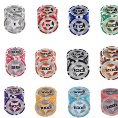 Custom Poker Chip Ball Markers - The Back Nine Online