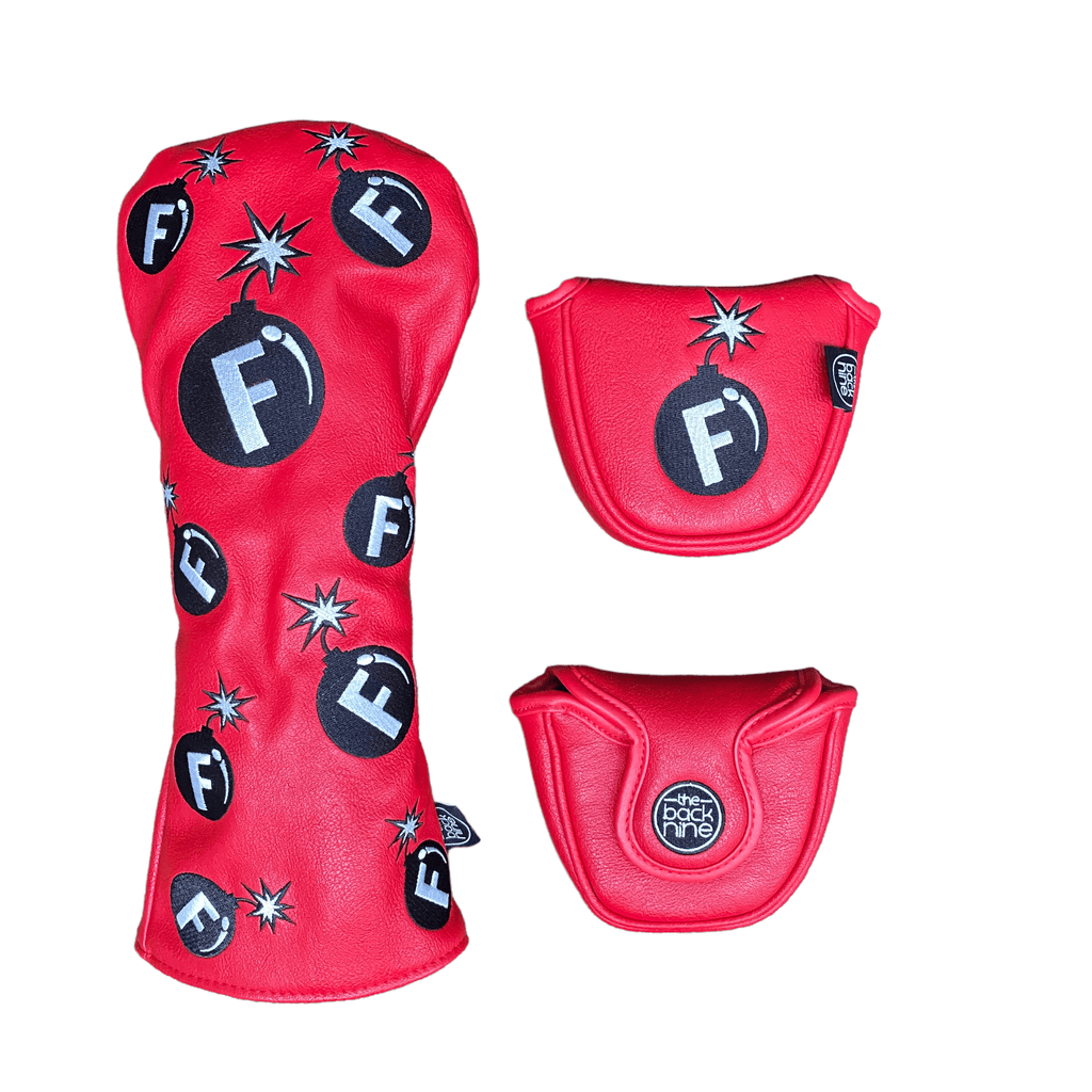 F Bomb Head Cover & Mallet Twin Pack - The Back Nine Online