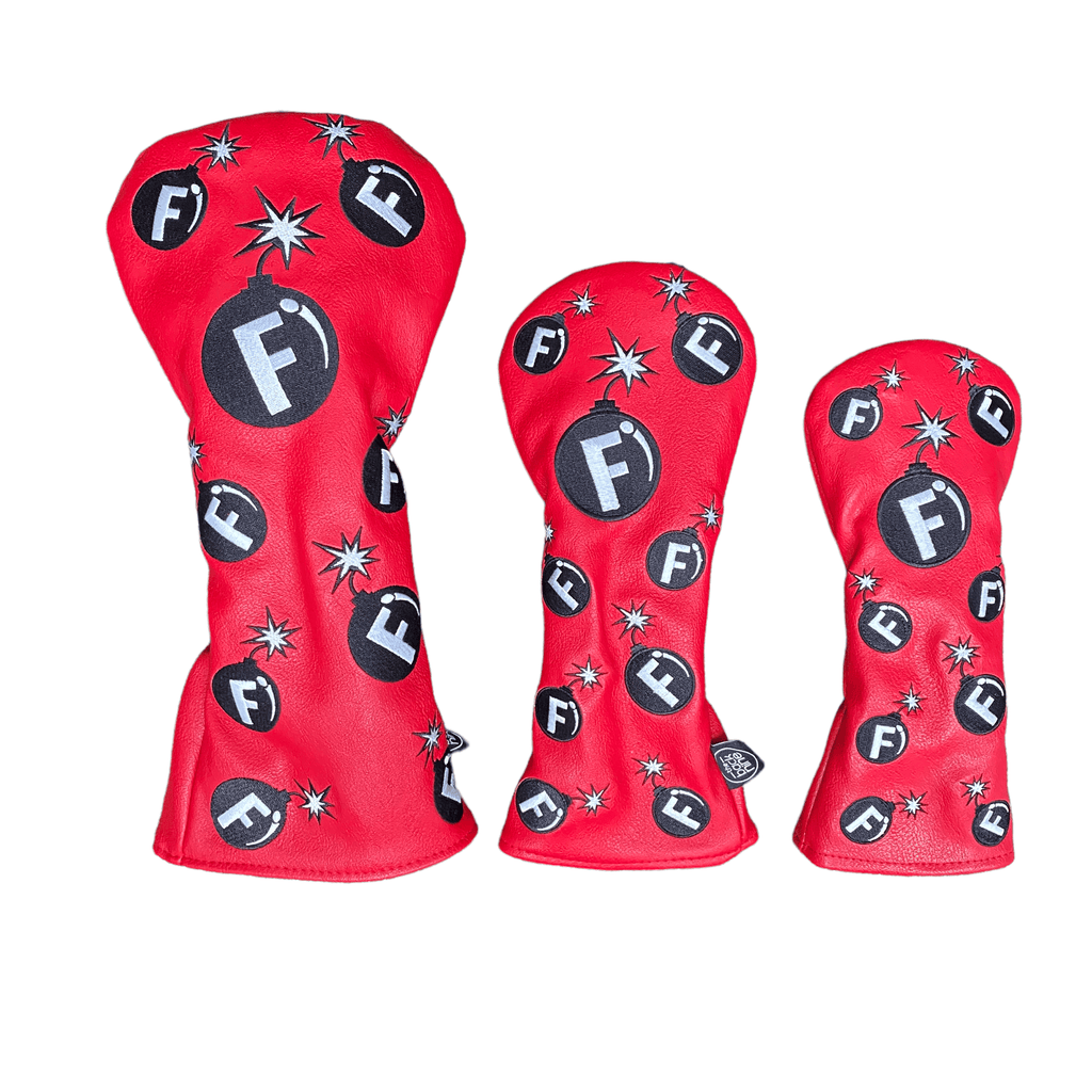 F-Bomb HeadCover Set - 3 Piece - The Back Nine Online